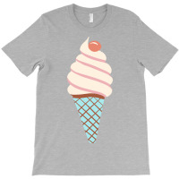 Soft Ice Cream Cone Vintage T-shirt | Artistshot