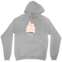 Soft Ice Cream Cone Vintage Unisex Hoodie | Artistshot