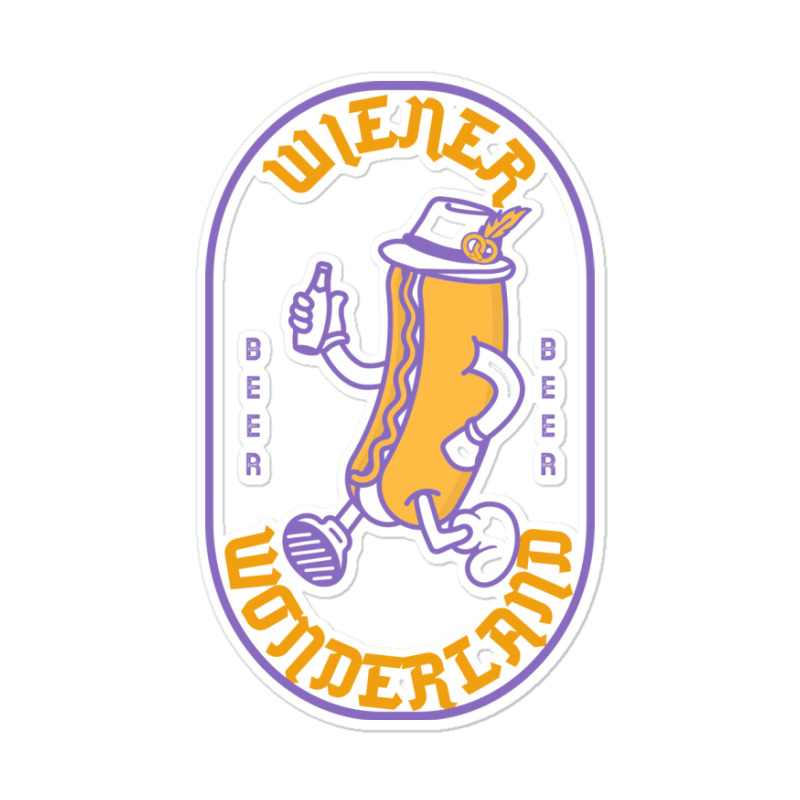 Wiener Wonderland Love Sticker | Artistshot