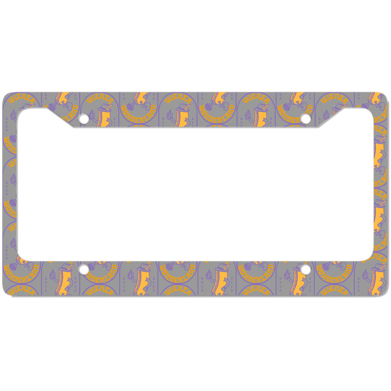 Wiener Wonderland Love License Plate Frame | Artistshot