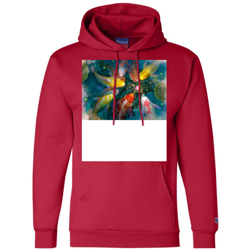 Koi Nostalgia Champion Hoodie by sbusiozald | Artistshot