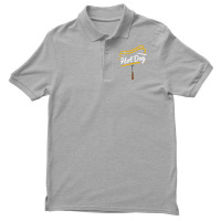 Hot Dog On Fork Cute Men's Polo Shirt | Artistshot