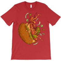 Deconstructed Hot Dog Tumblr T-shirt | Artistshot