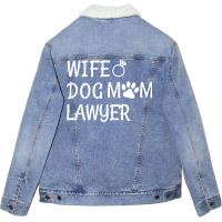 Lawyer Love Stars Unisex Sherpa-lined Denim Jacket | Artistshot