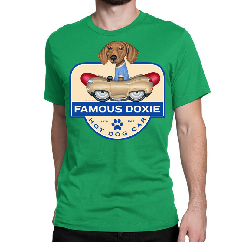 Doxie Hot Dog Car Nature Classic T-shirt | Artistshot