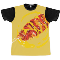 Korean Corn Dog Snack Of South Korea Fun Foodie St Graphic T-shirt | Artistshot