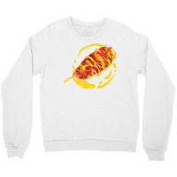 Korean Corn Dog Snack Of South Korea Fun Foodie St Crewneck Sweatshirt | Artistshot