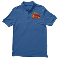 Ice Cream With Berries Summer Men's Polo Shirt | Artistshot