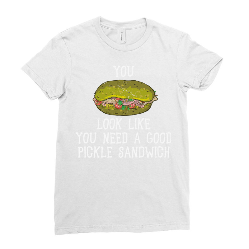 You Look Like You Need A Good Sandwich Vintage Ladies Fitted T-Shirt by tiniripayasay | Artistshot