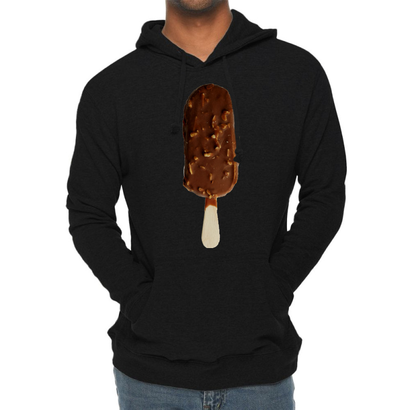 Chocolate Almond Ice Cream Bar Hipster Lightweight Hoodie | Artistshot