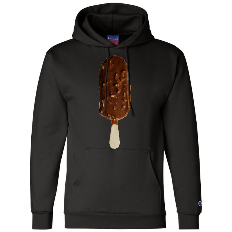 Chocolate Almond Ice Cream Bar Hipster Champion Hoodie | Artistshot