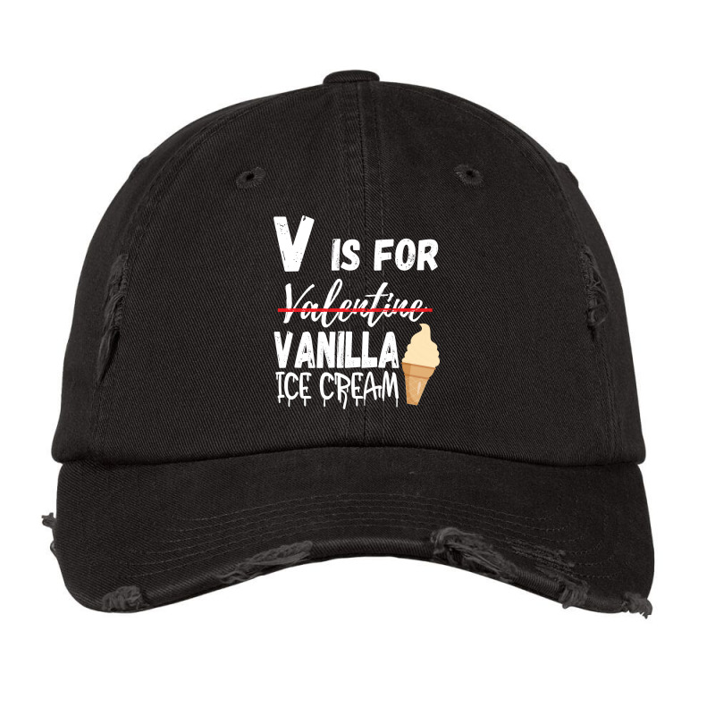 Vanilla Flavor Ice Cream Valentines Day 2023 Gelat Vintage Cap by hyronnozumaf | Artistshot