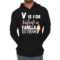 Vanilla Flavor Ice Cream Valentines Day 2023 Gelat Lightweight Hoodie | Artistshot