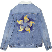 A3 Gone For Some More Symmetry And Colour Tumblr Unisex Sherpa-lined Denim Jacket | Artistshot