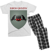 Euron Greyjoy Coat Of Arms Heraldry Sigil   A Song Men's T-shirt Pajama Set | Artistshot