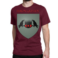 Euron Greyjoy Coat Of Arms Heraldry Sigil   A Song Classic T-shirt | Artistshot