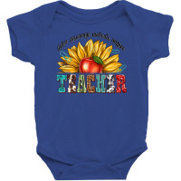 Teacher With Sunflower Baby Bodysuit | Artistshot