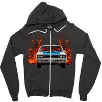 1970 Amc Rebel Tumblr Zipper Hoodie | Artistshot