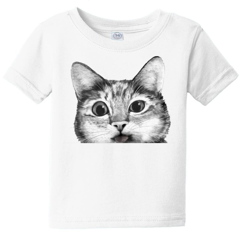 Silly Cat Baby Tee | Artistshot