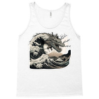 Dragon At Kanagawa Wave Tank Top | Artistshot