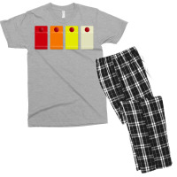 808 Drum Machine Button Grid Design Music Fan Gree Men's T-shirt Pajama Set | Artistshot