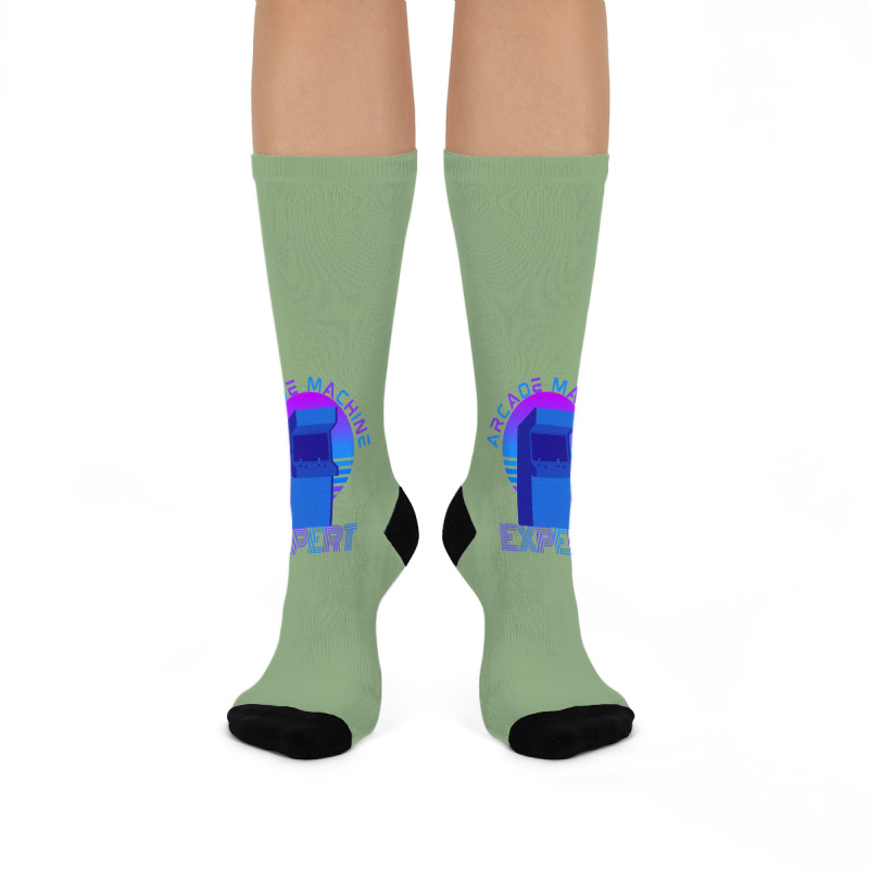 Arcade Machine Expert Aesthetic Crew Socks | Artistshot