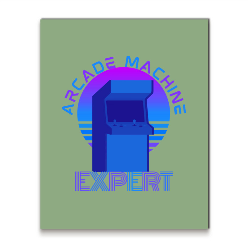 Arcade Machine Expert Aesthetic Metal Print Vertical | Artistshot