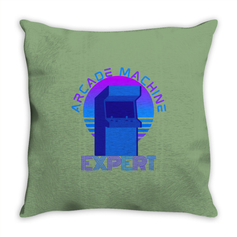 Arcade Machine Expert Aesthetic Throw Pillow | Artistshot