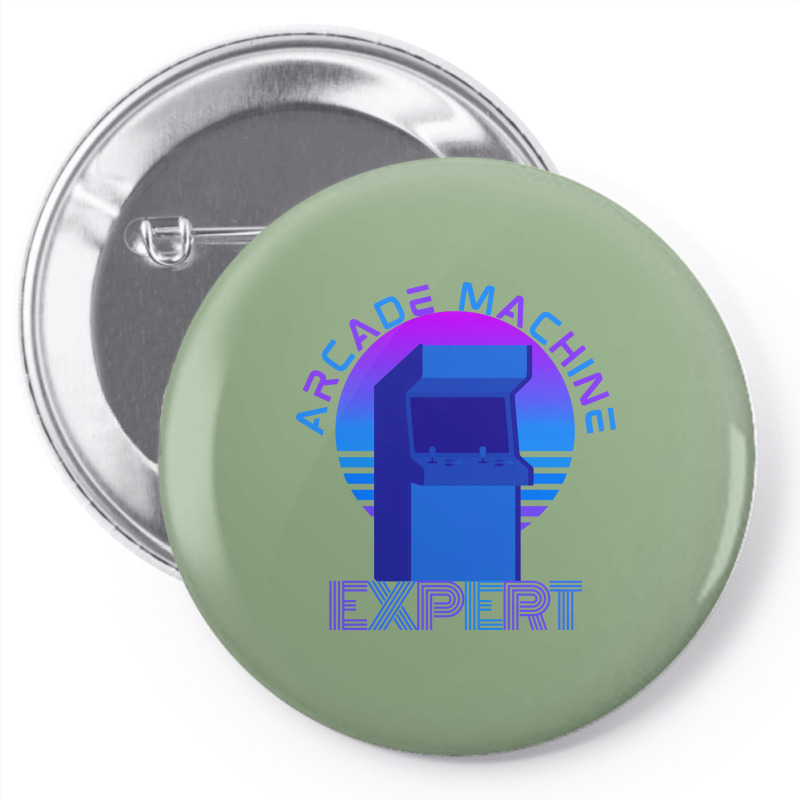 Arcade Machine Expert Aesthetic Pin-back Button | Artistshot