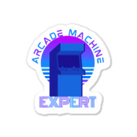 Arcade Machine Expert Aesthetic Sticker | Artistshot