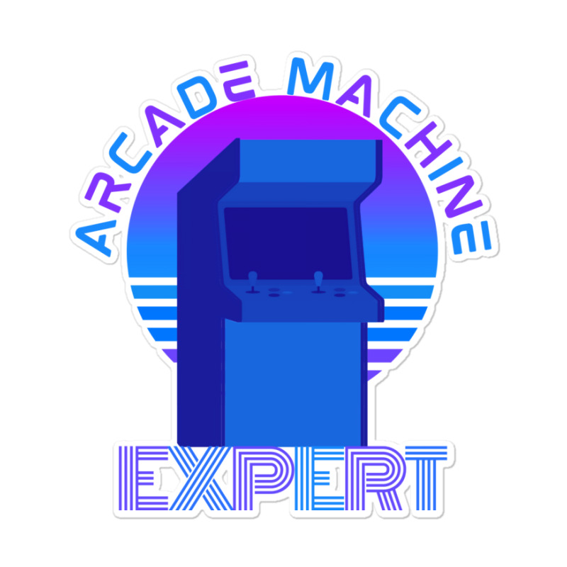 Arcade Machine Expert Aesthetic Sticker | Artistshot