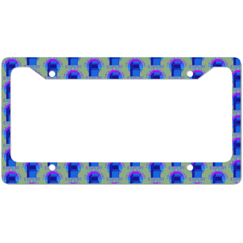 Arcade Machine Expert Aesthetic License Plate Frame | Artistshot