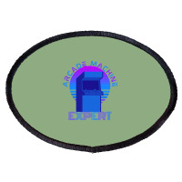 Arcade Machine Expert Aesthetic Oval Patch | Artistshot