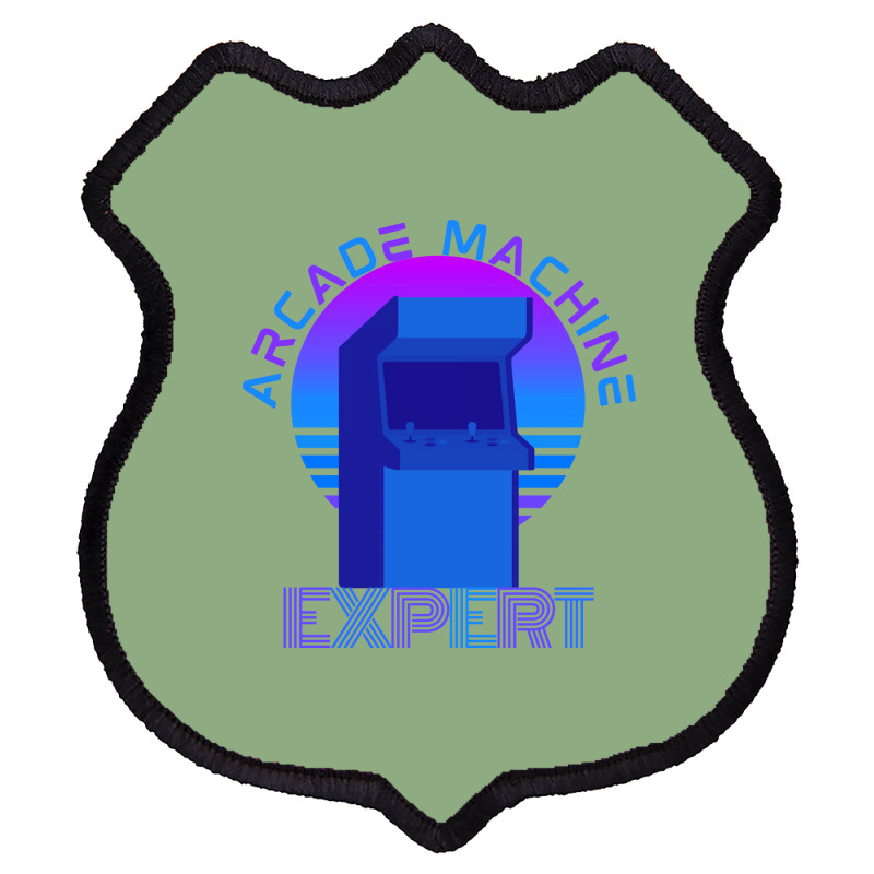 Arcade Machine Expert Aesthetic Shield Patch | Artistshot