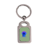 Arcade Machine Expert Aesthetic Silver Rectangle Keychain | Artistshot