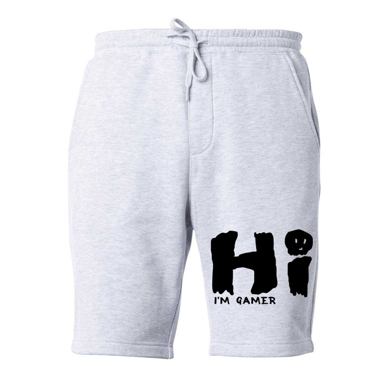 Hi I'm Gamer Fleece Short | Artistshot