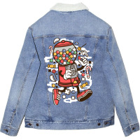 Candy Machine Boy Unisex Sherpa-lined Denim Jacket | Artistshot