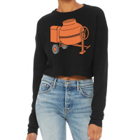 Concrete Mixer Cool Cropped Sweater | Artistshot