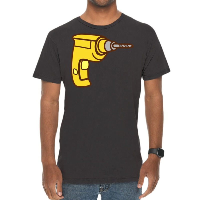 Drilling Machine 80s Vintage T-Shirt by bojmaalauanr | Artistshot