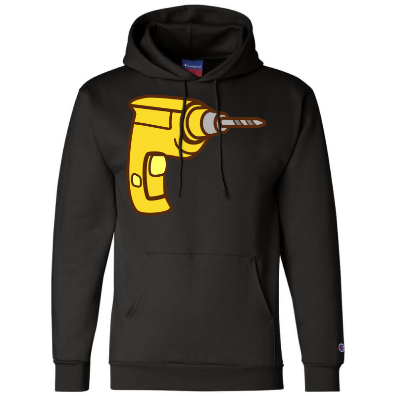 Drilling Machine 80s Champion Hoodie by bojmaalauanr | Artistshot