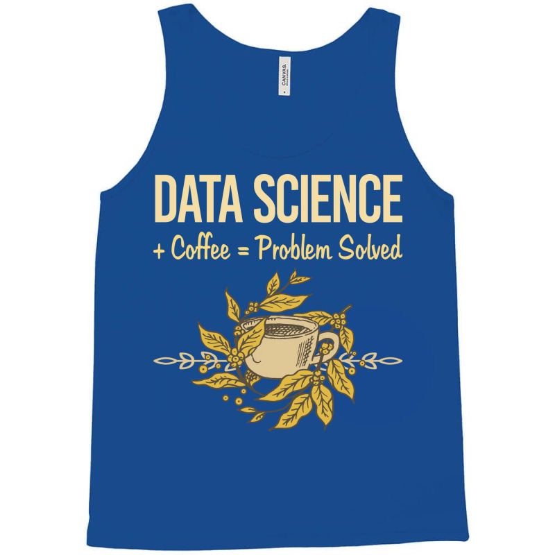 Data Science Yellow Tank Top | Artistshot