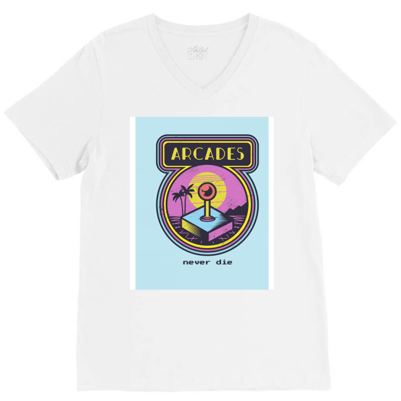 Arcades Cute V-neck Tee | Artistshot