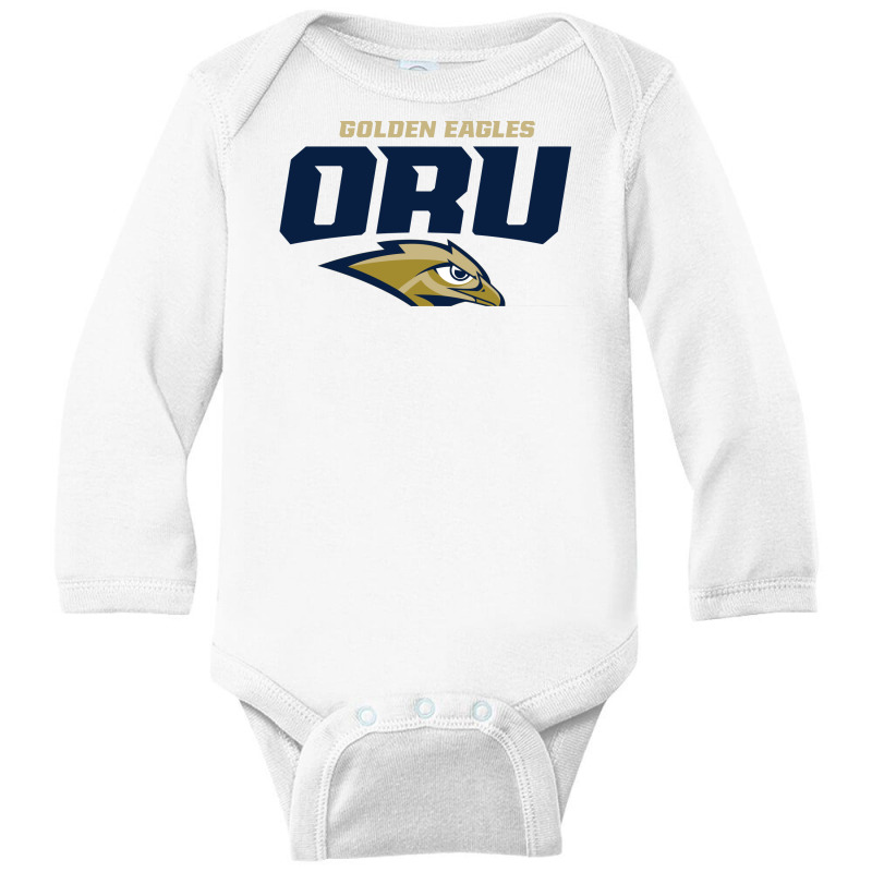 Oral Roberts Golden Long Sleeve Baby Bodysuit by Midenas | Artistshot