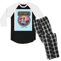 Arcades Gift Men's 3/4 Sleeve Pajama Set | Artistshot