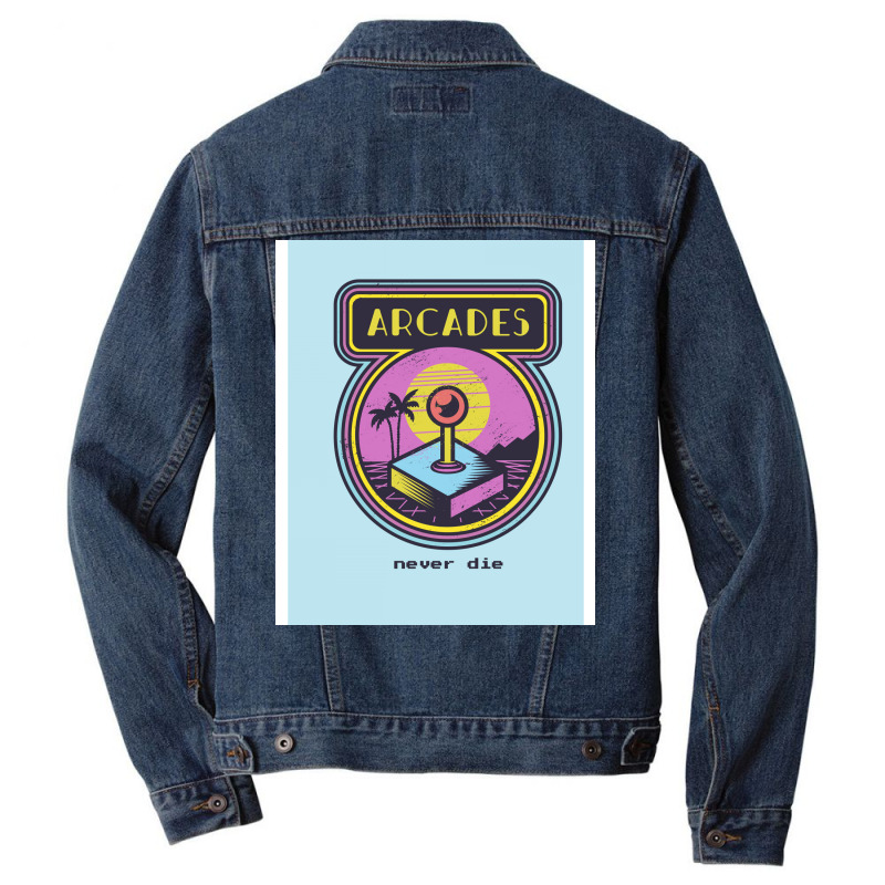 Arcades Gift Men Denim Jacket | Artistshot