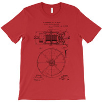 Dynamo Electric Machine Vintage Patent Hand Drawin T-shirt | Artistshot