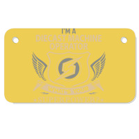 Diecast Machine Operator T  Superpower Gift Item T Motorcycle License Plate | Artistshot