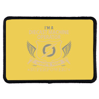 Diecast Machine Operator T  Superpower Gift Item T Rectangle Patch | Artistshot