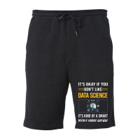 Funny Smart People Data Science Boy Fleece Short | Artistshot