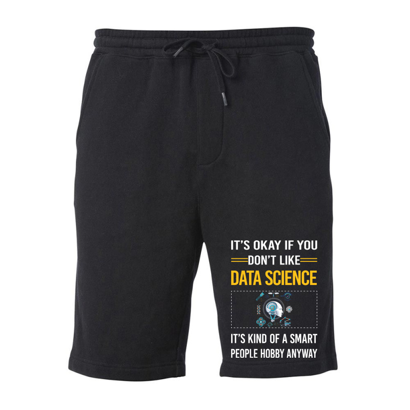 Funny Smart People Data Science Boy Fleece Short | Artistshot